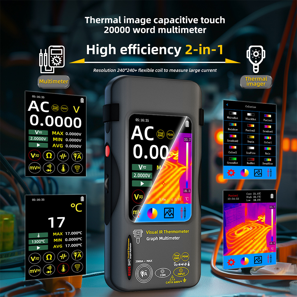 Thermal Imaging Camera Pcb Repair - Termal Görüntüleme Kamerası Multimetre 320 ×