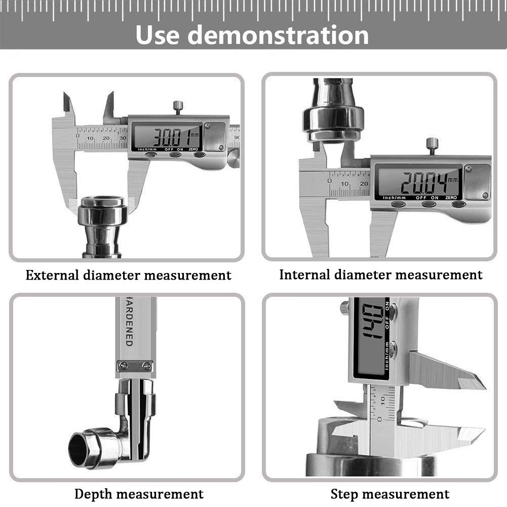 Metal dijital kumpas 150/200/3 - Digital Caliper 150Mm Stainless Steel incelemesi ve fiyatı