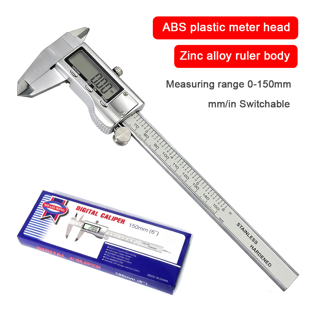 0-150mm Çinko Alaşımlı Dijital - Digital Caliper 150Mm Stainless Steel incelemesi ve fiyatı